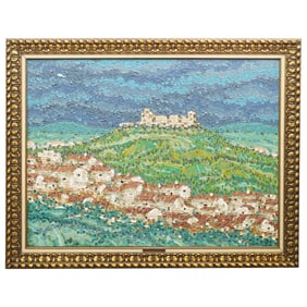 Alvaro Fernandez Yanez (American) Oil On Canvas Painting