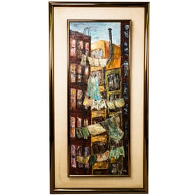 P. G. Tiele (Italian, 20th Cent.) Oil Painting