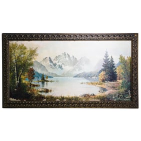 Amadeo Boroni (Italian, 1886-1974) "Morning Mist" Print