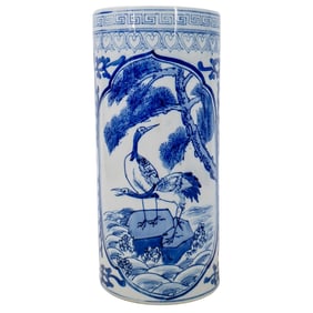 Chinese Blue and White Porcelain Vase