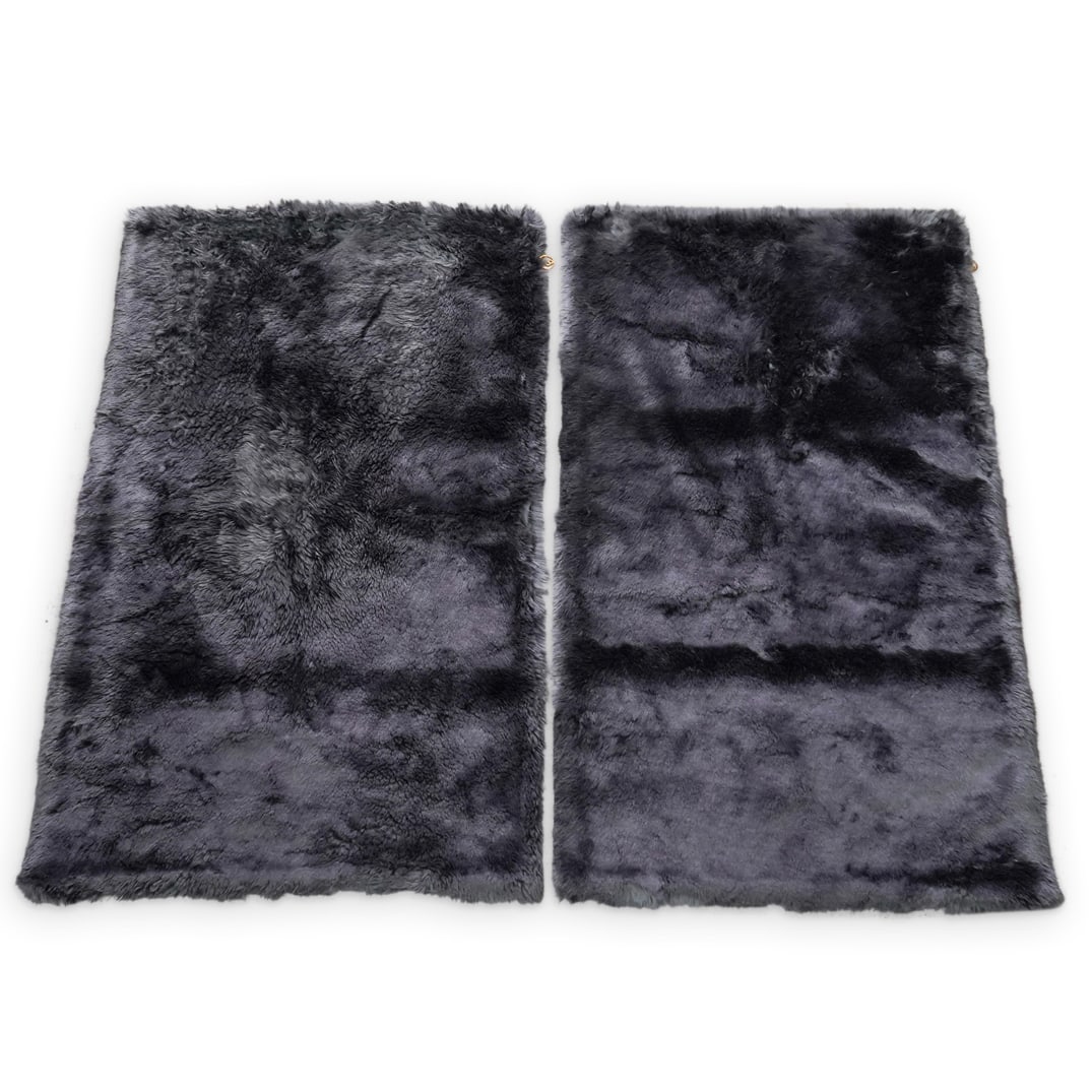 Pair Of "Evelyne Prelonge" Fur Rugs (1 of 5)