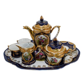 Vintage German Porcelain Tea Set