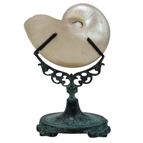 Att. Maitland-Smith Nautilus Shell on Stand