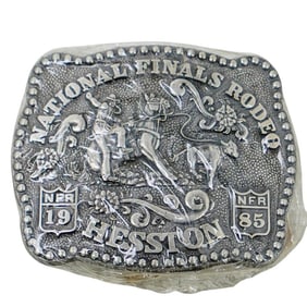 Hesston 1985 Finals Belt Buckle