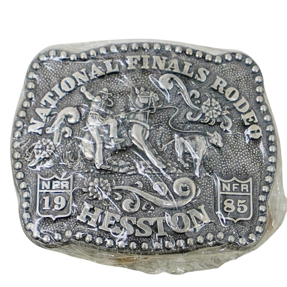 Hesston 1985 Finals Belt Buckle (1 of 3)