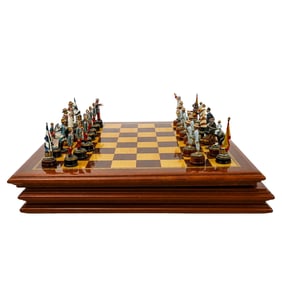 (33 pcs) Cuba The War of Independence Chess Set