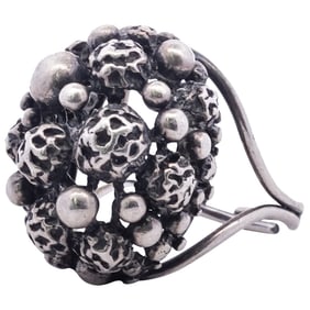 Mid Century Modernist 925 Sterling Silver Kollmar & Jourdan