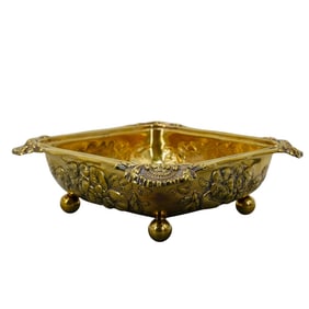 Gorham Gilt Sterling Silver Double Vegetable Dish