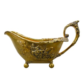 Gorham Gilt Sterling Silver Gravy Boat