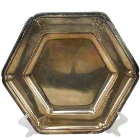 Cartier and Robert Linzeler Silver Tray