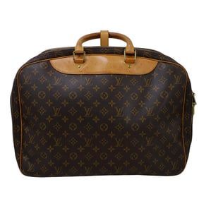 Louis Vuitton Leather Monogram Weekender Bag