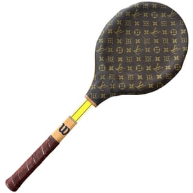 Vintage Louis Vuitton Monogrammed Tennis Racket Cover