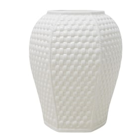 Tiffany and Co. "Weave" Pattern Vase w/ Box