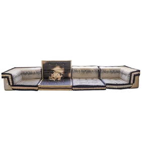 Modular Sofa in "Couture" Jean Paul Gautier Fabrics (1 of 7)