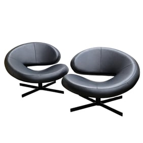 Pair Of Roche Bobois Nuage 2 Armchairs
