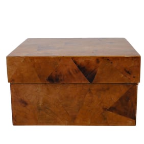 R&Y Augousti Pressed Burled Wood Box