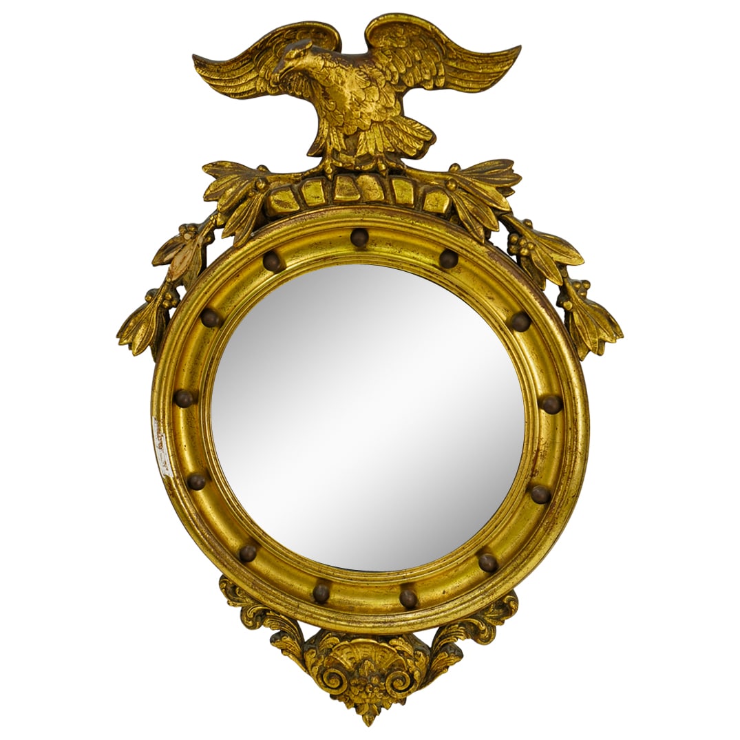 Federal Style Eagle Gilt Wood Mirror (1 of 4)