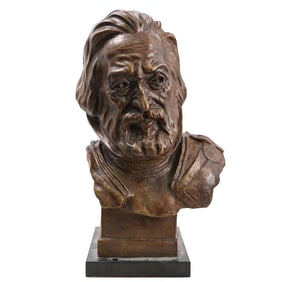 Bronze Bust of Hernan Cortez