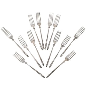 Emile Puiforcat Sterling Silver Forks