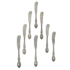 (8 pcs) Gorham Silver Sterling Cheese Knives