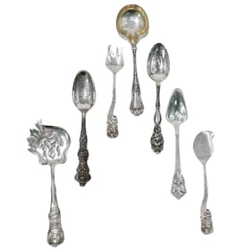 (7 pcs) Assorted Sterling Flatware