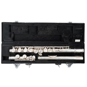 Yamaha 200AD Model Sterling Silver Flute in Case