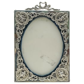 English Sterling Silver Picture Frame