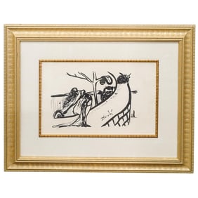 Salvador Dali (Spanish, 1904-1989) Signed Lithograph