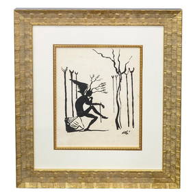 Salvador Dali (Spanish, 1904-1989) Signed Lithograph (1 of 6)