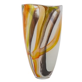 Large Nuvo Art Glass Vase