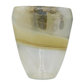 Ferro Murano Art Glass Fossile Walzer Vase