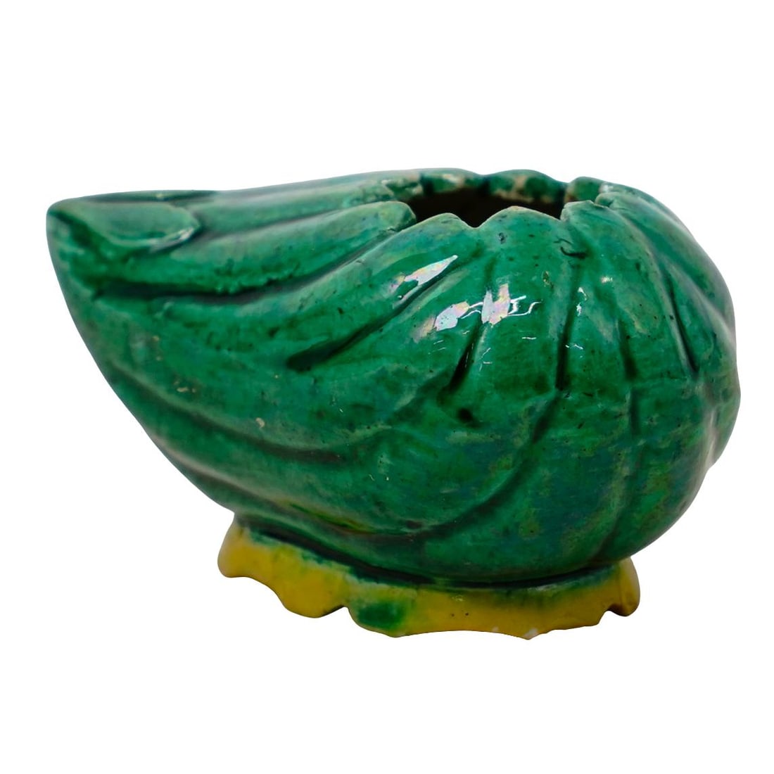 Chinese Famille Verte Porcelain Brush Washer (1 of 5)