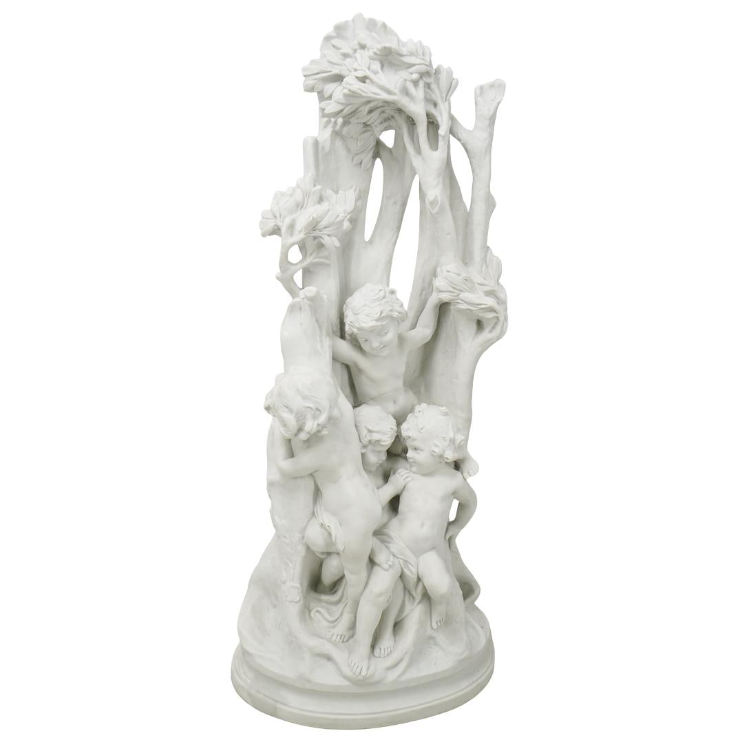 Luca Madrassi (French, 1848-1919) Large Bisque Sculpture (1 of 7)