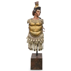 Vintage Roman Style Gladiator Mannequin
