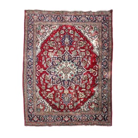 Oriental Large Wool Area Rug