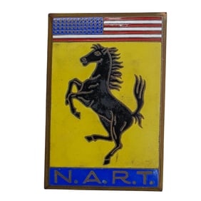 1960's Ferrari NART Racing Emblem