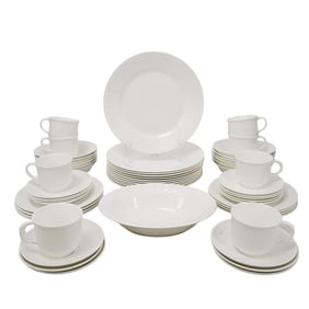 (56 Pc) Wedgwood Porcelain "Nantucket" Dinnerware Set