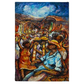 Ernst Louizor, (Haitian 1938-2011) Painting