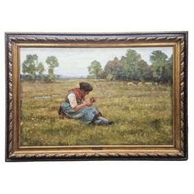 Girl in the Meadow