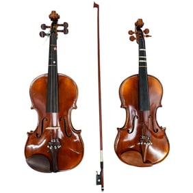 (2pc) American Violins with Cases