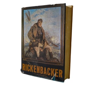 Signed Cpt. Edward V. Rickenbacker (American, 1890-1973) Autobiography