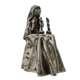 Att. A Kedem (Israeli) Silver Religious Figurine