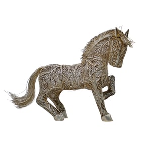 Sterling Silver Filigree Figure