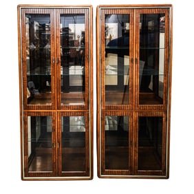 Pair Of Martinsville Display Cabinets