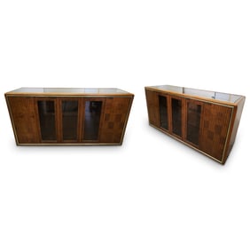 Pair Of Mid Century Modern Martinsville Cabinets