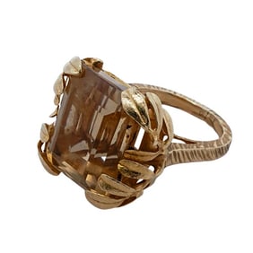 14K Gold and Citrine Ring