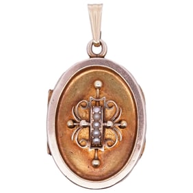 Victorian 14k Gold Locket