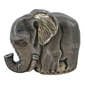 Russian Silver Elephant Chakra Cup