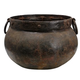 Antique Cast Iron Cauldron