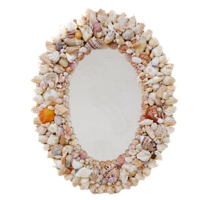 Att. Anthony Redmile Vintage Seashell Mirror